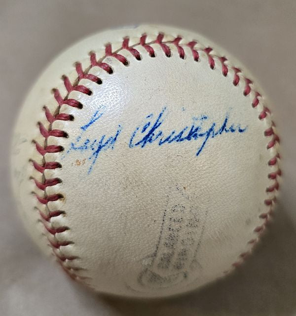 1948 Oakland Oaks PCL Champs Team Signed AUTO Baseball /w Ernie Lombardi Billy Martin