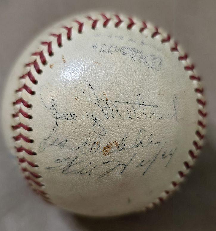 1948 Oakland Oaks PCL Champs Team Signed AUTO Baseball /w Ernie Lombardi Billy Martin