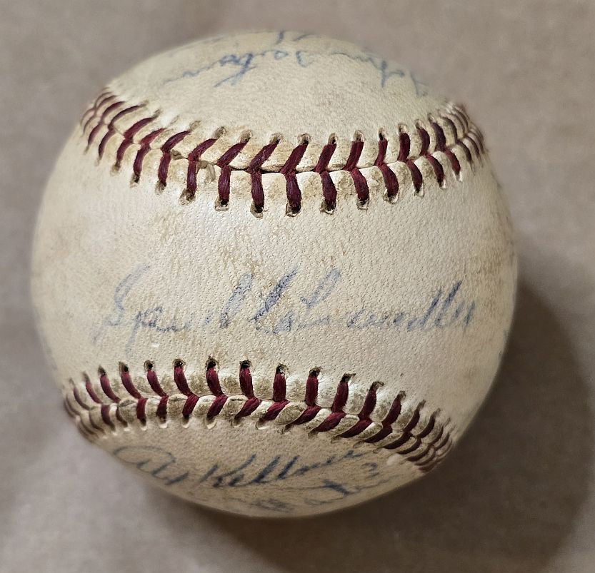 1958 Kansas City Athletics & St. Louis Cardinals Team Signed AUTO Baseball