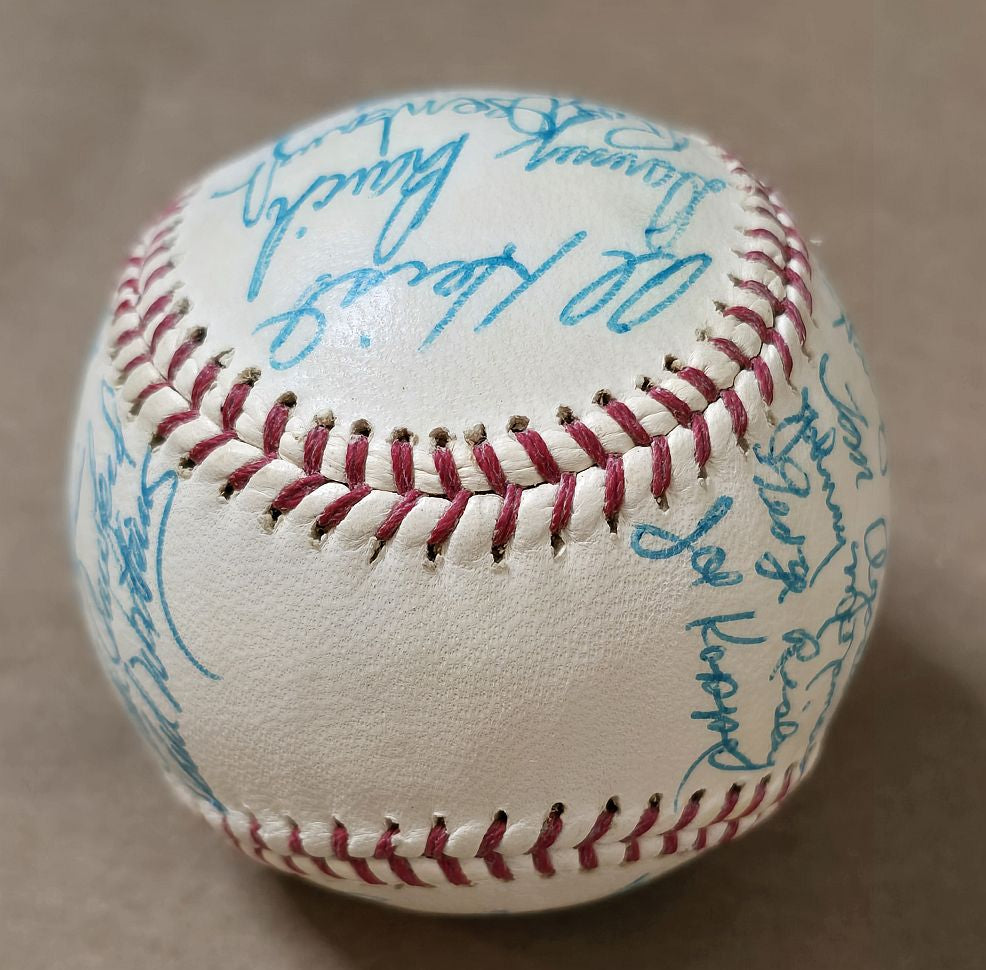 1956 Sacramento Solons Team Signed AUTO Baseball PCL – Loaded