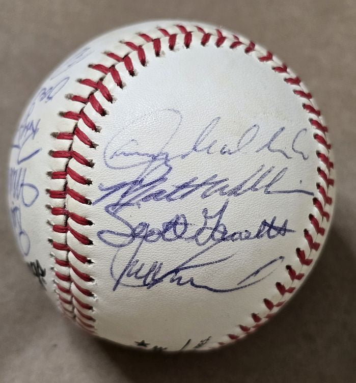 1987 San Francisco Giants Team Signed AUTO ONL (Giamatti) Baseball NL West Champs