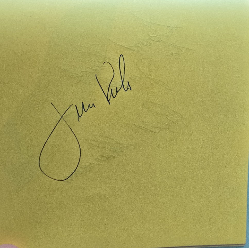 1950s In-Person Autograph Album of NFL & NBA Players w/ 17 Signatures – 1958-59 Lakers