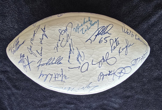 1981 San Francisco 49ers Super Bowl XVI Champions Team Signed Football /w 40 plus Autographs