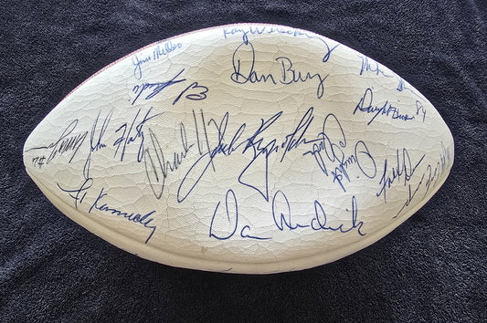 1981 San Francisco 49ers Super Bowl XVI Champions Team Signed Football /w 40 plus Autographs