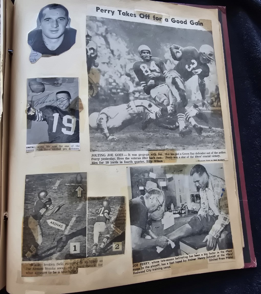 1950s Baseball Football Basketball Scrapbook /w Approximately 350 Autographs Rogers Hornsby x 3 Loaded