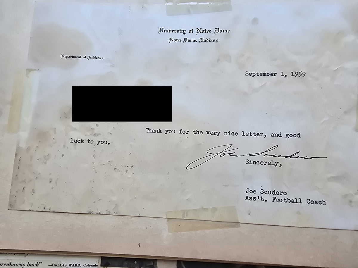 1950s Baseball Football Basketball Scrapbook /w Approximately 350 Autographs Rogers Hornsby x 3 Loaded