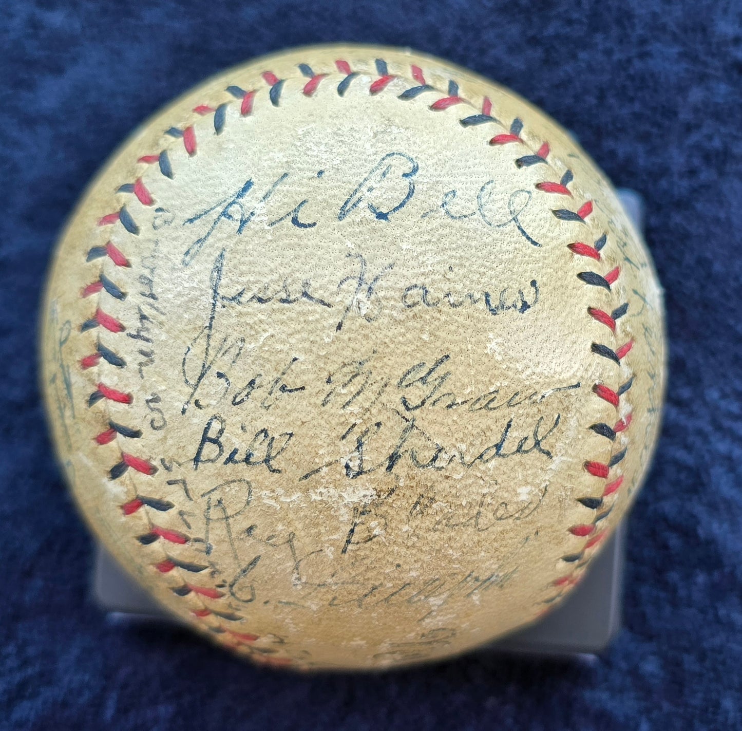 1927 St. Louis Cardinals Team Signed AUTO ONL (Heydler) Baseball /22 Sigs Grover Cleveland Alexander PSA/DNA LOA