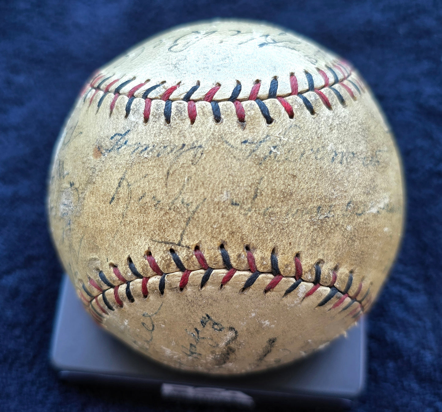 1927 St. Louis Cardinals Team Signed AUTO ONL (Heydler) Baseball /22 Sigs Grover Cleveland Alexander PSA/DNA LOA