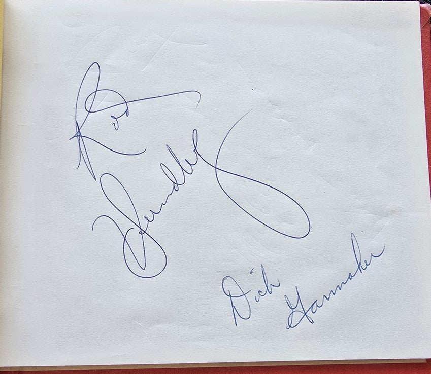 1950s In-Person Autograph Album of NFL & NBA Players w/ 17 Signatures – 1958-59 Lakers