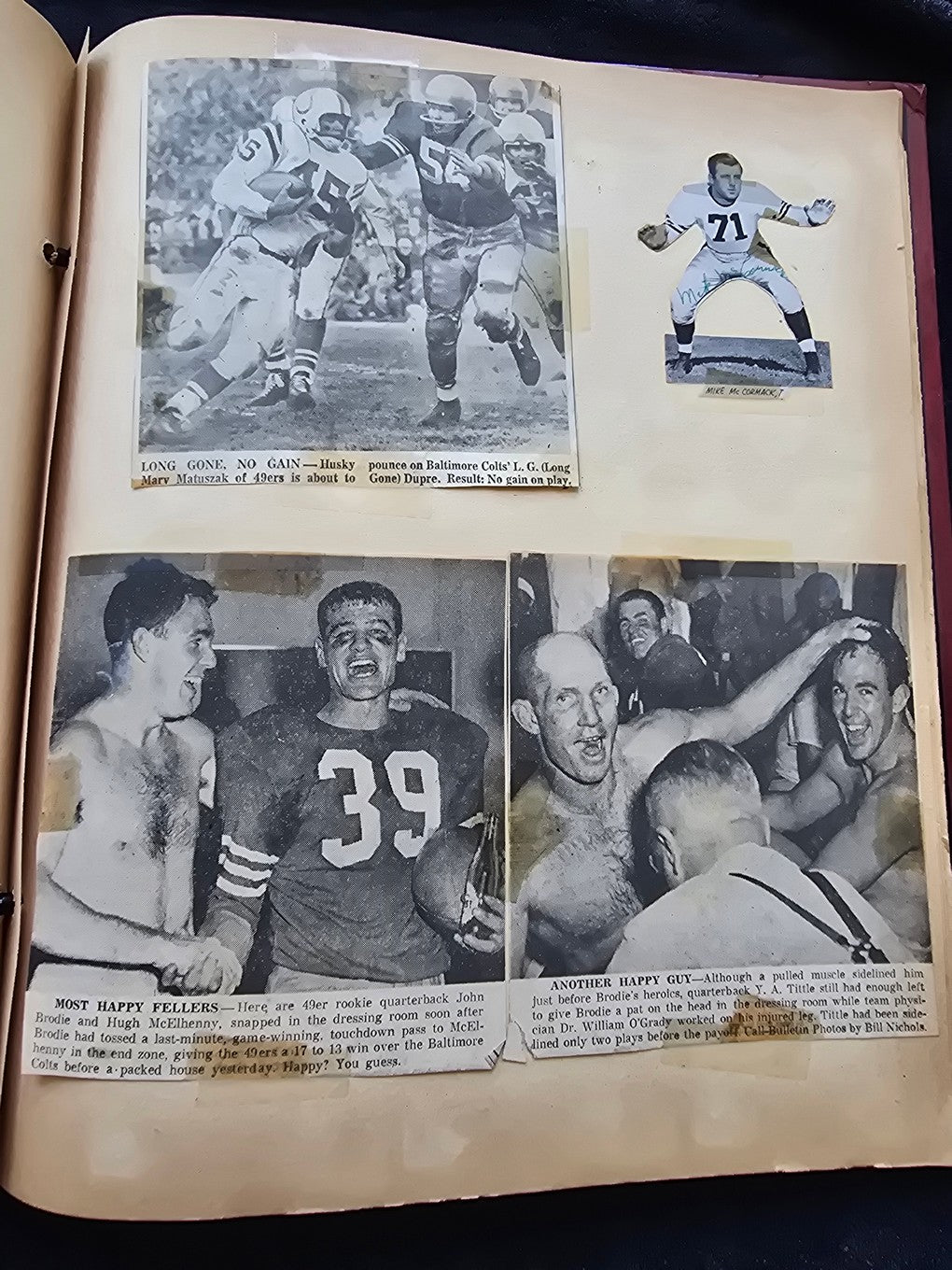 1950s Baseball Football Basketball Scrapbook /w Approximately 350 Autographs Rogers Hornsby x 3 Loaded