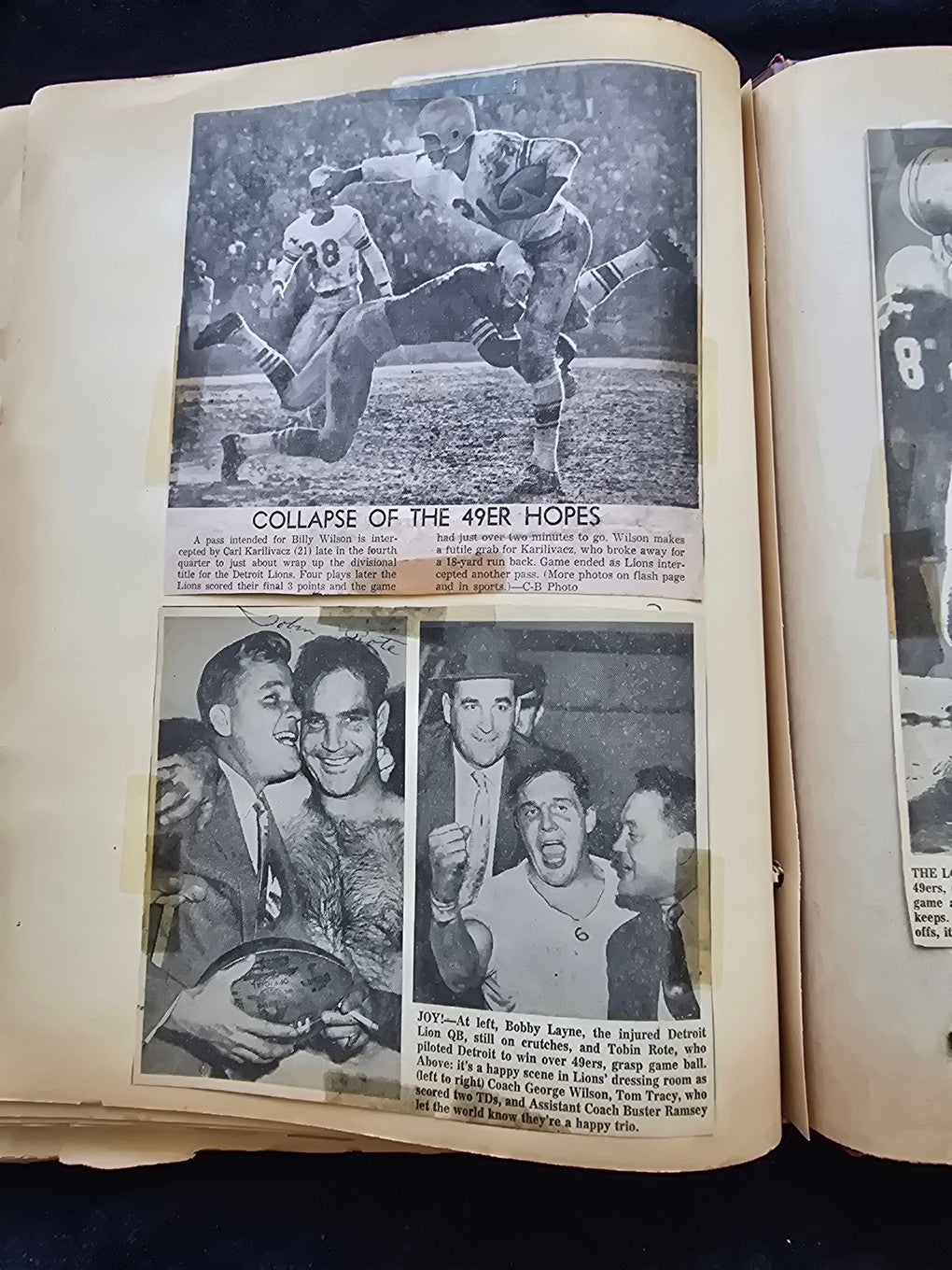 1950s Baseball Football Basketball Scrapbook /w Approximately 350 Autographs Rogers Hornsby x 3 Loaded