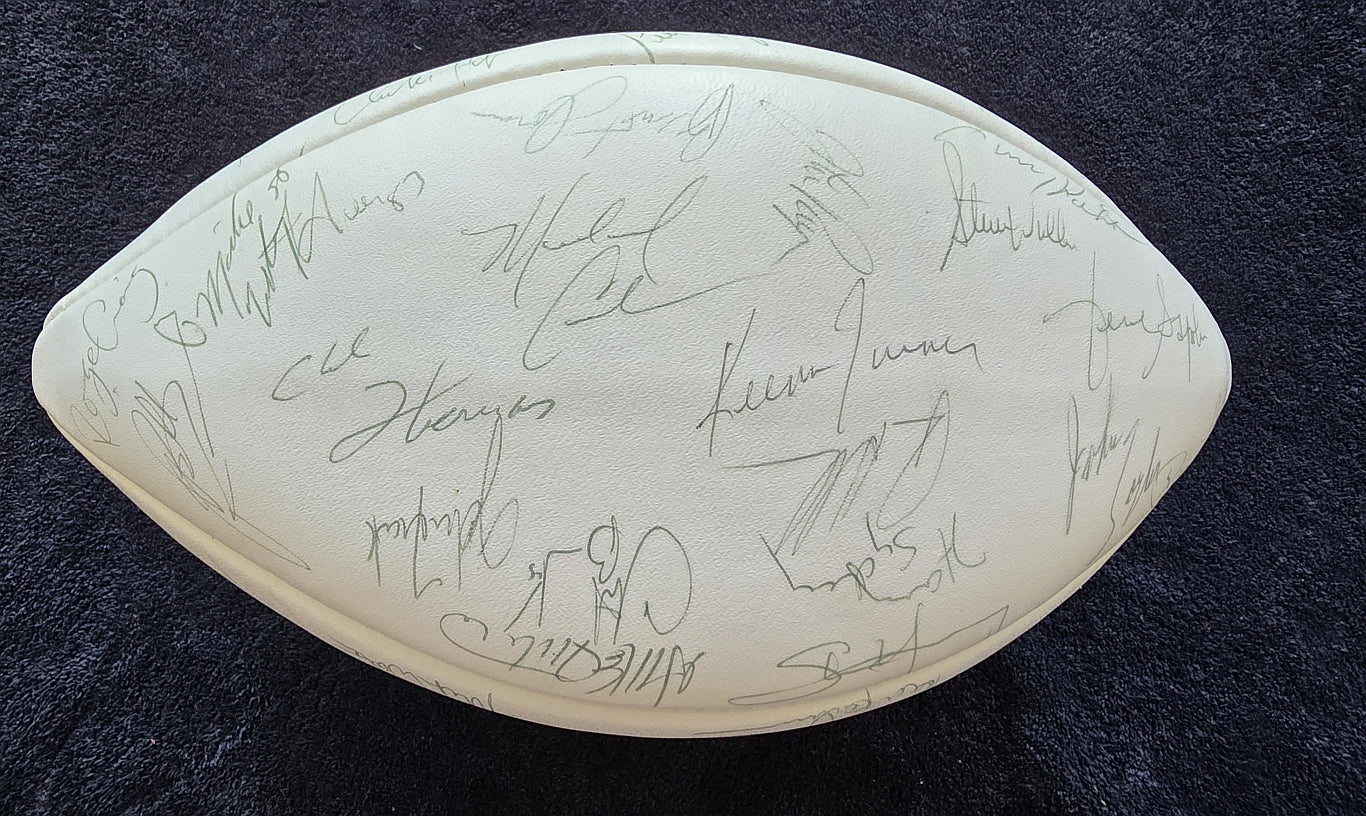 1988 San Francisco 49ers Super Bowl XXIII Champs Team Signed Football /w 45 plus Autographs