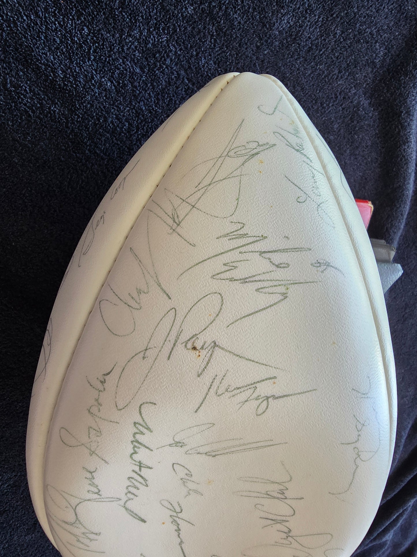 1987 San Francisco 49ers Team Signed Football NFC West Champs /w 50-55 Autographs