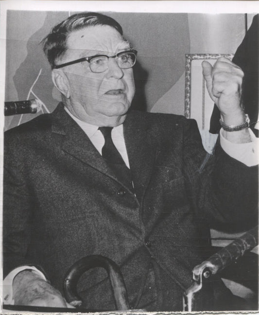 Branch Rickey original 1962 photo - Baseball HOF