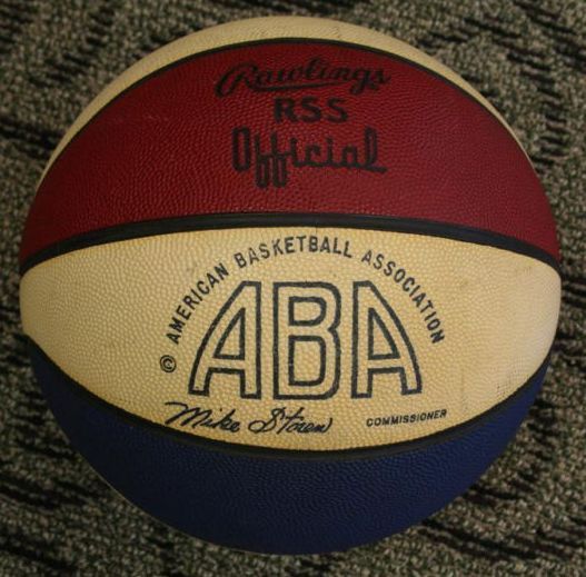Official ABA Mike Storen Red White and Blue Basketball 1973-74 ...