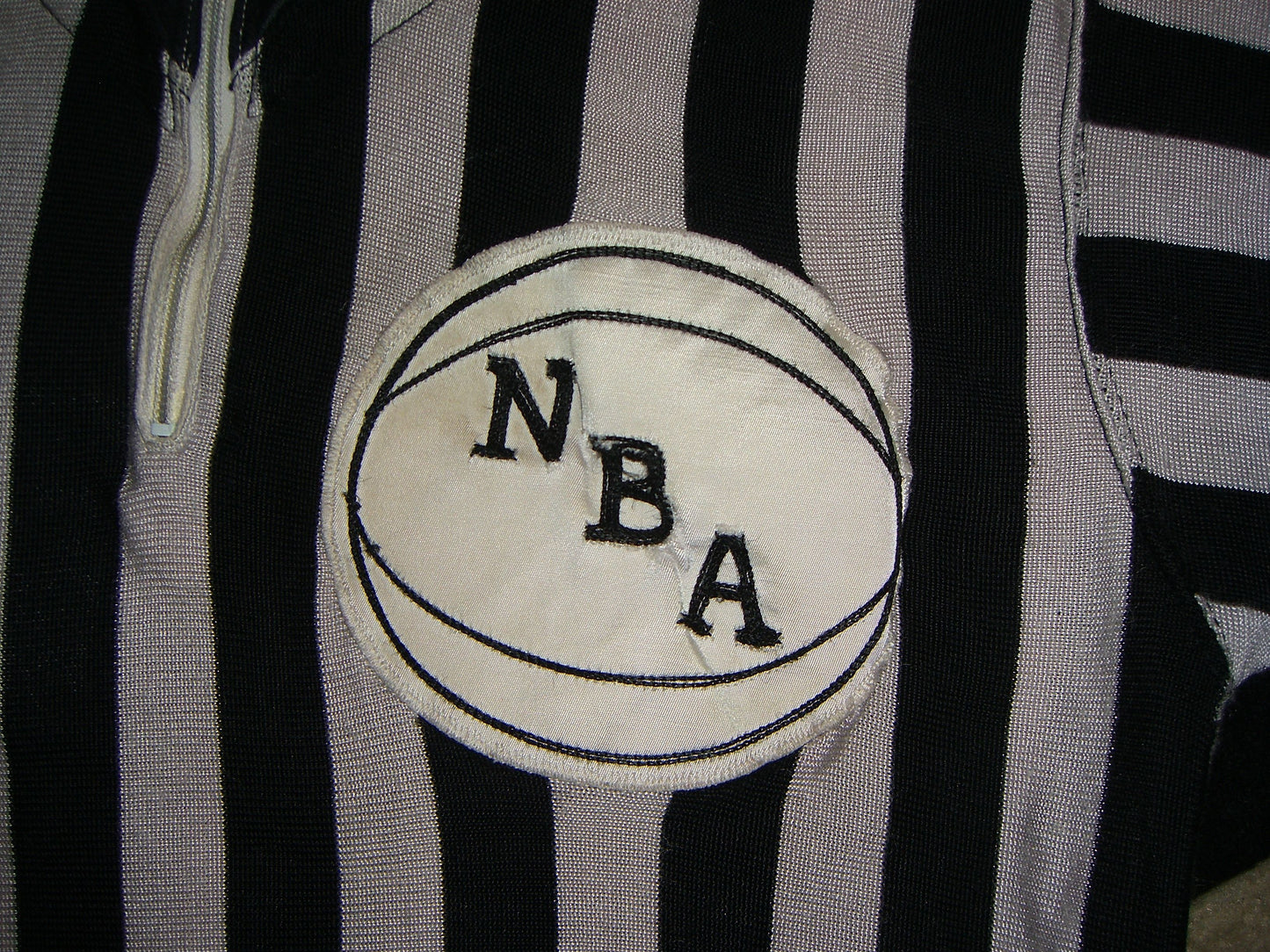 Norm Drucker Game Worn NBA Referee Jersey