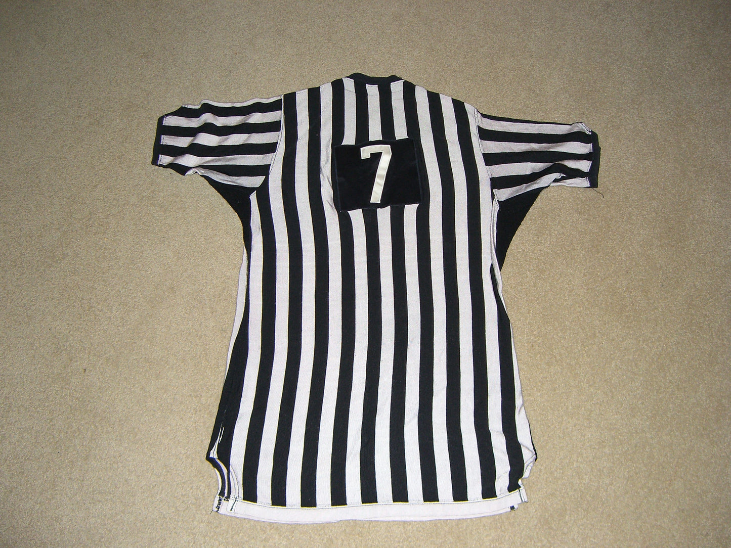 Norm Drucker Game Worn NBA Referee Jersey