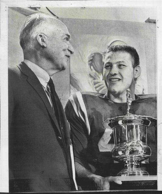 Tom Matte 1966 Baltimore Colts Trophy original photo