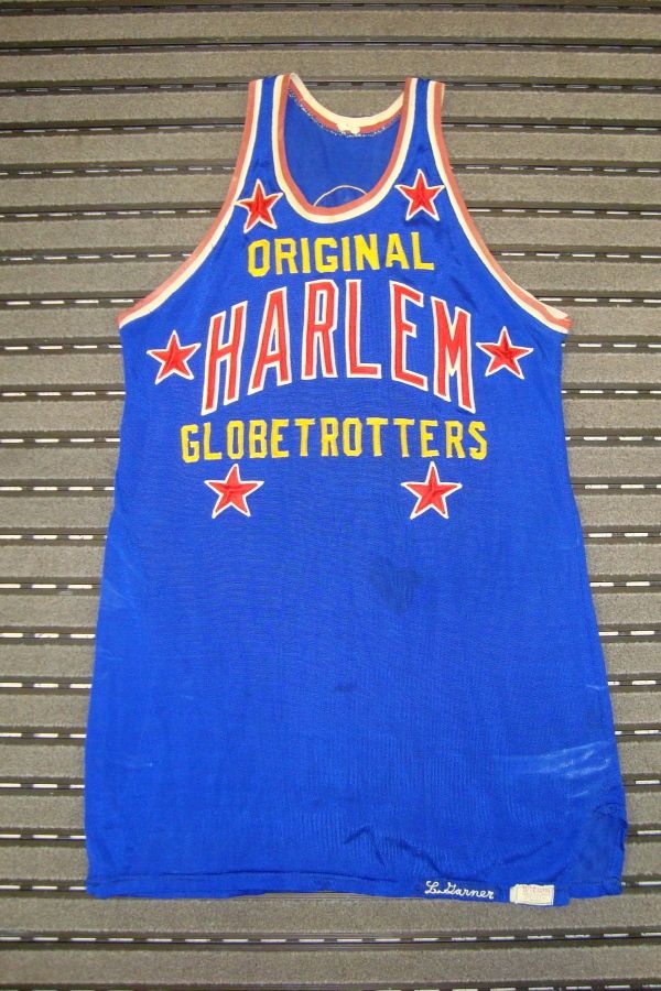 1950's Lee Garner Game Worn Harlem Globetrotters Basketball Jersey