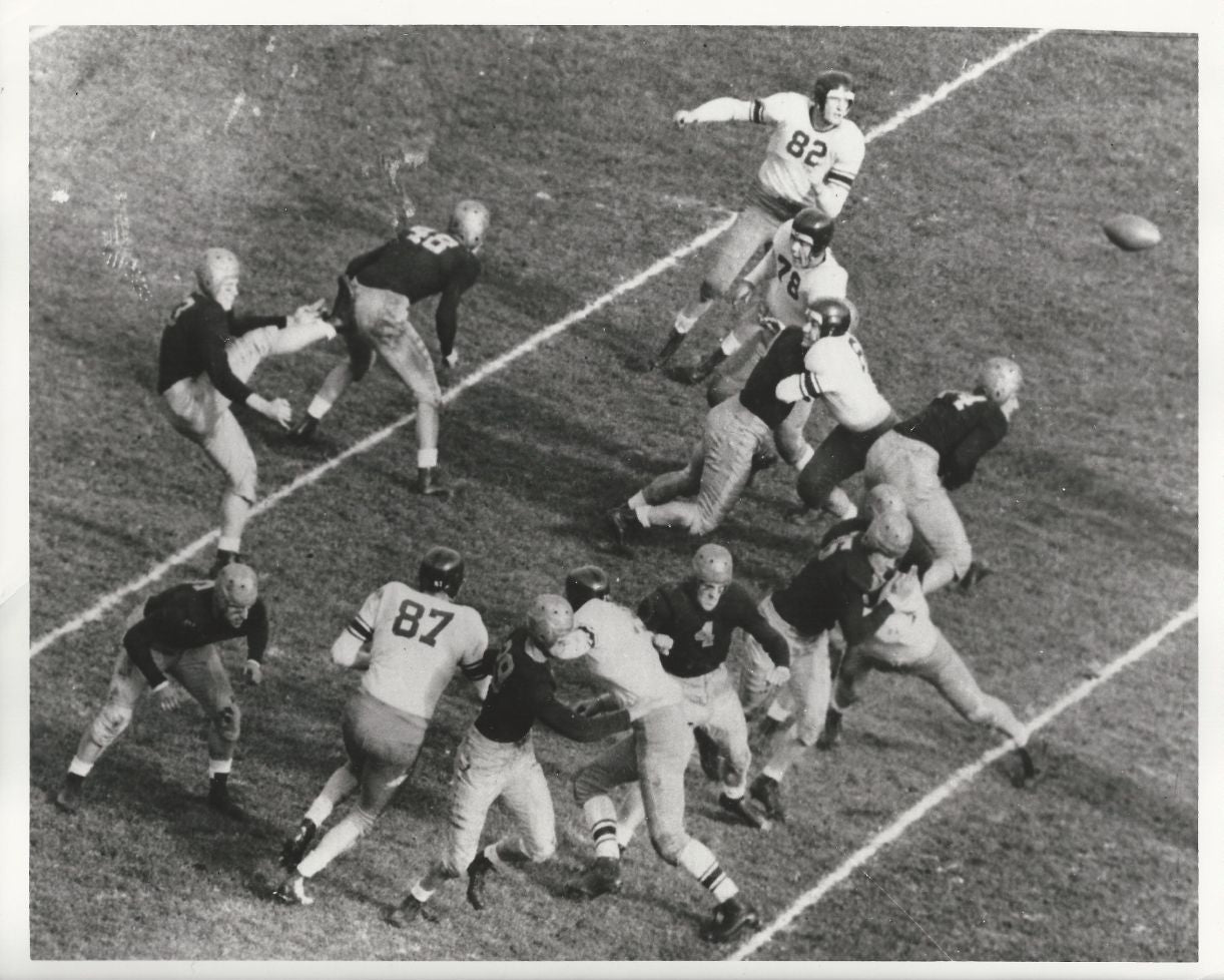 Angelo Bertelli original 1941 Heisman Notre Dame photo