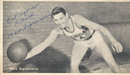 Mack Supronowicz Signed Photo - University of Michigan Denver