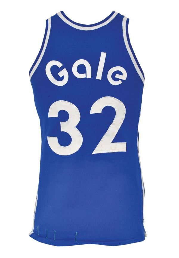 1972-73 Mike Gale Kentucky Colonels ABA Game-Used Road Uniform
