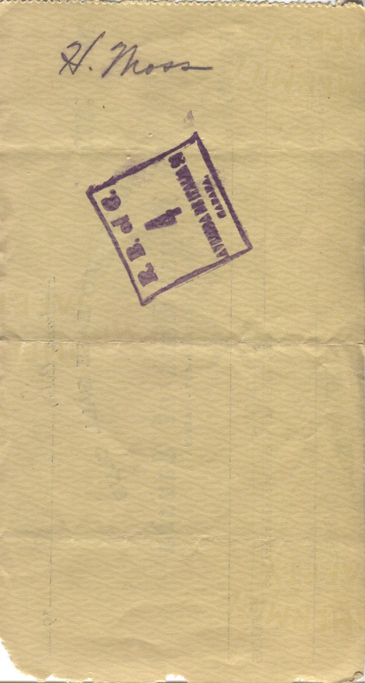 Howie Moss Signed Endorsed 1949 Marianao Baseball Club Check - Giants - Reds - Indians - Orioles