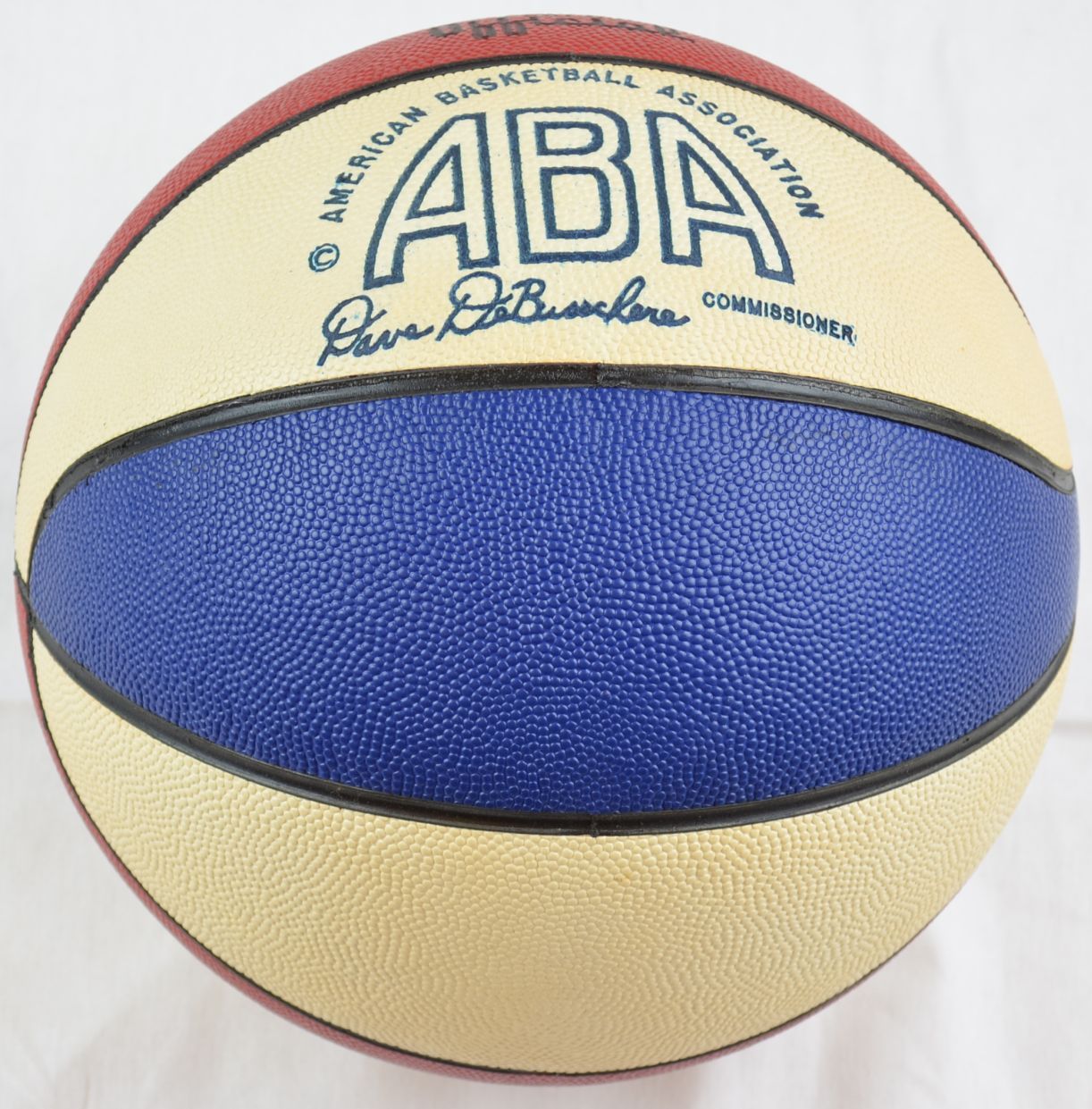 Official ABA Dave DeBusschere Red White & Blue Basketball in Original Box 1975-76