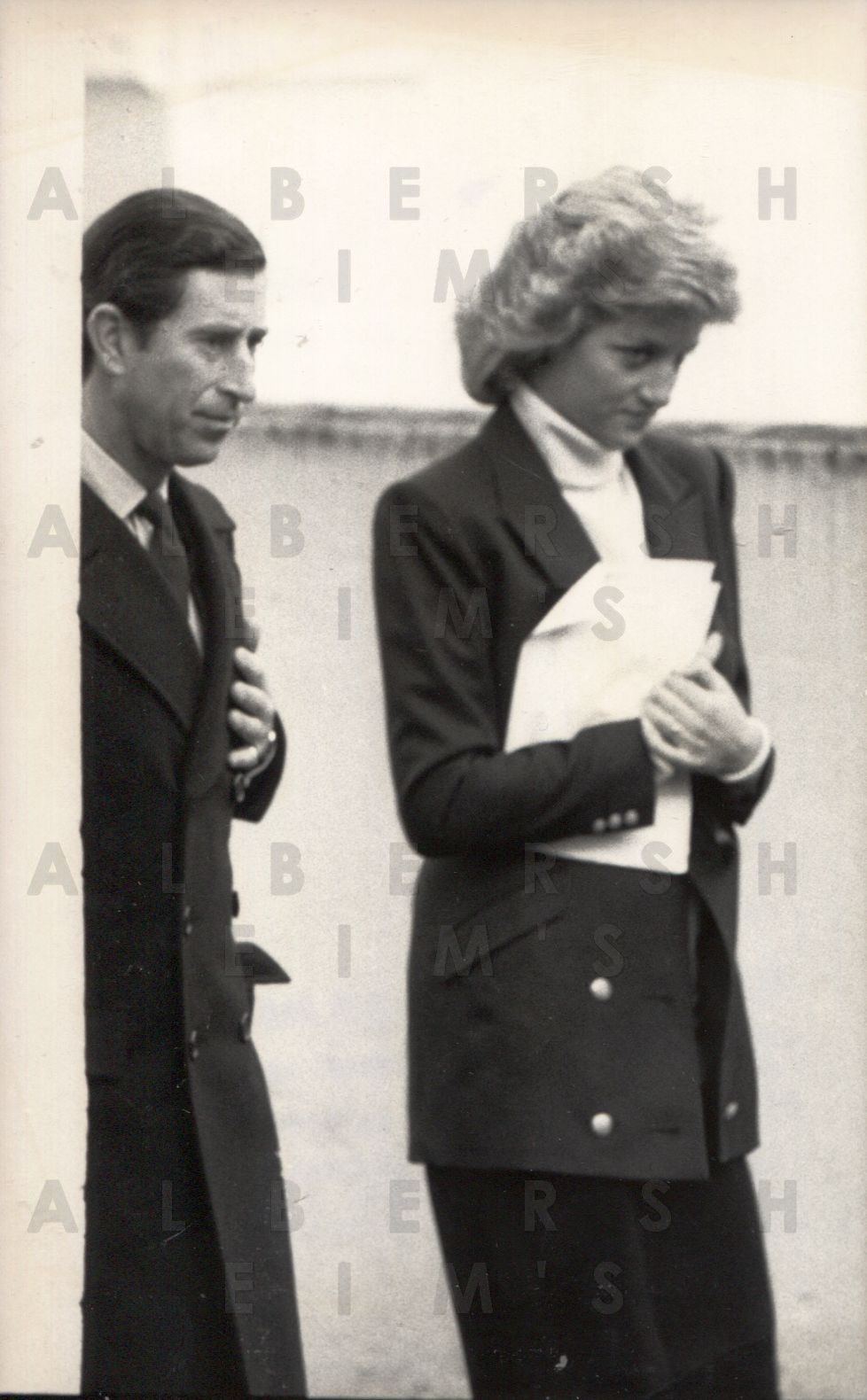 Fairytale Prince Makes His Debut - Princess Di 1987 Original Photo