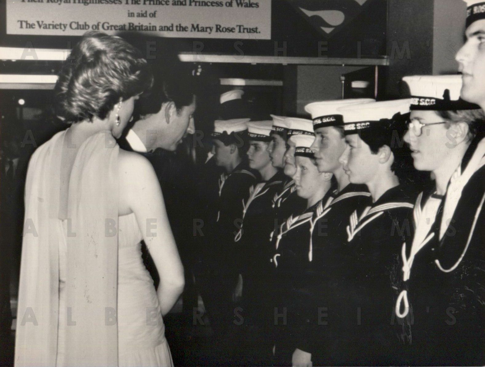 Princess Di & Charles at the Superman 4 Premier 1987 Original Photo ...