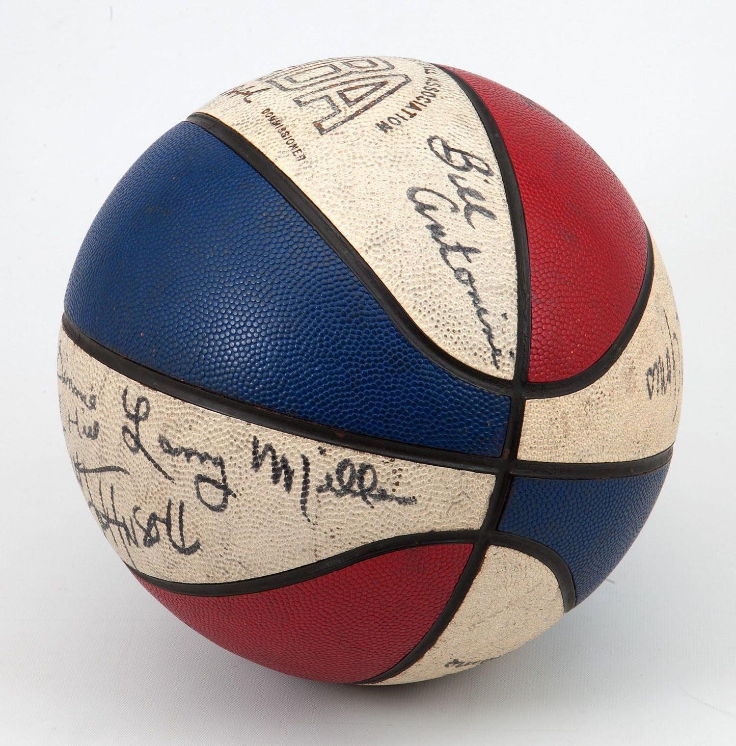 1972-73 San Diego Conquistadors Team Signed Official ABA Jack Dolph Basketball