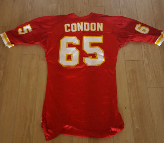 NFL Super Agent - Tom Condon Game Worn 1970's Kansas City Chiefs Jersey