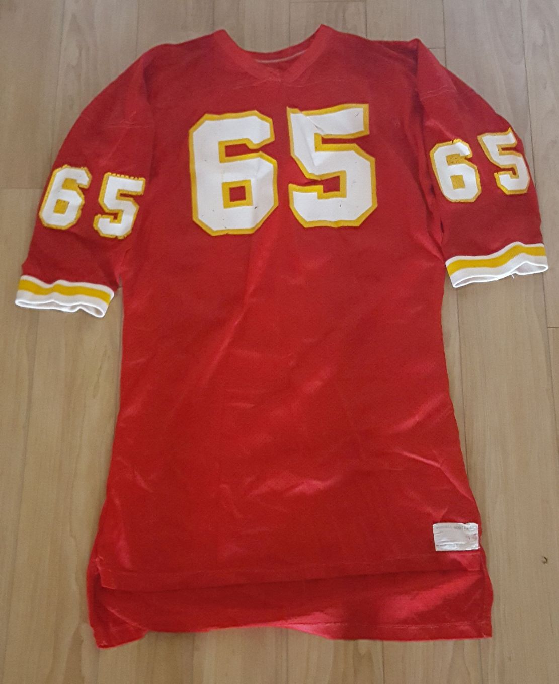 NFL Super Agent - Tom Condon Game Worn 1970's Kansas City Chiefs Jersey