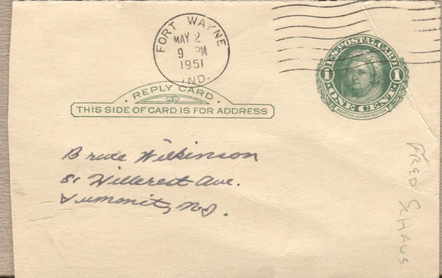 Fred Schaus signed GPC - Knicks - Lakers - West Virginia