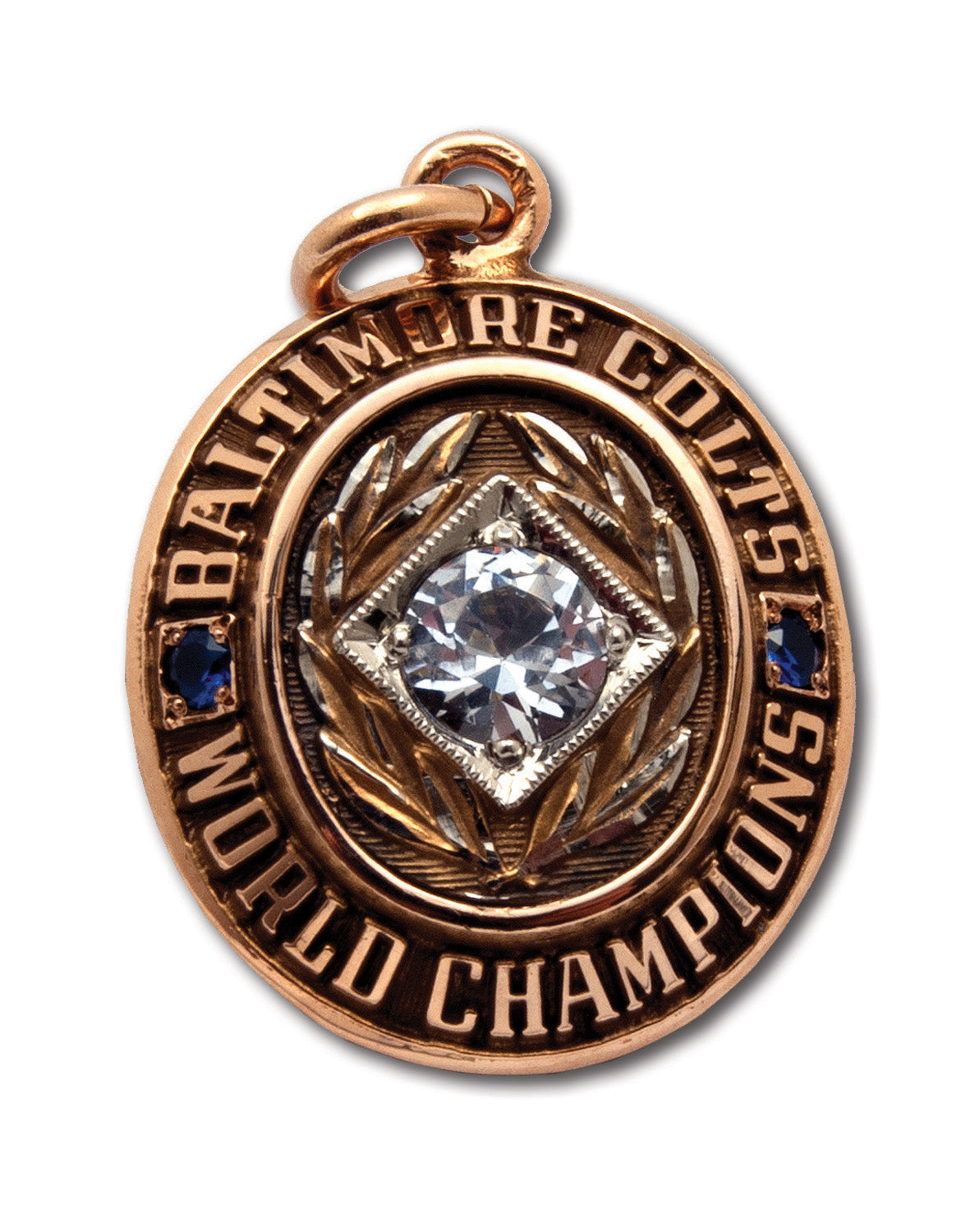 1959 Baltimore Colts World Championship Pendant in Original Box