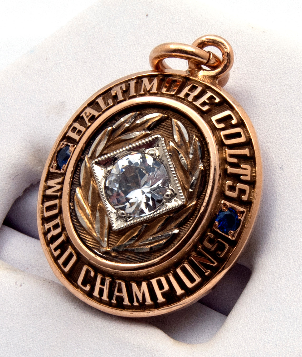 1959 Baltimore Colts World Championship Pendant in Original Box