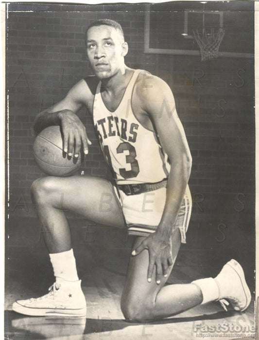 Maurice King Kansas City Steers ABL American Basketball League 1962 Original Photo