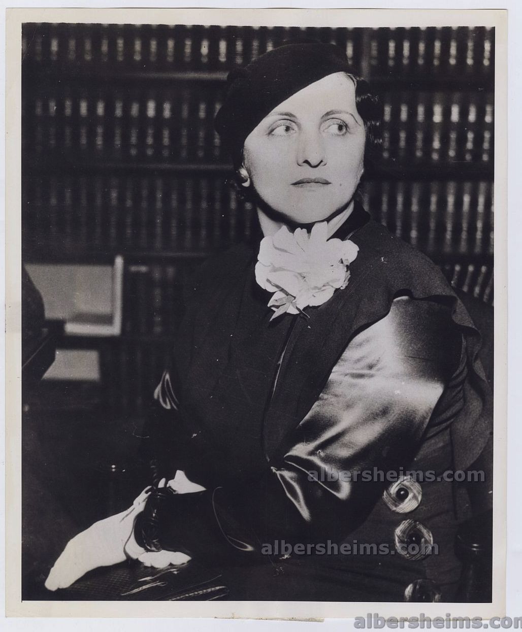 1941 Anna Sage “The Woman In Red” Double Crossed John Dillinger Original TYPE I Photo