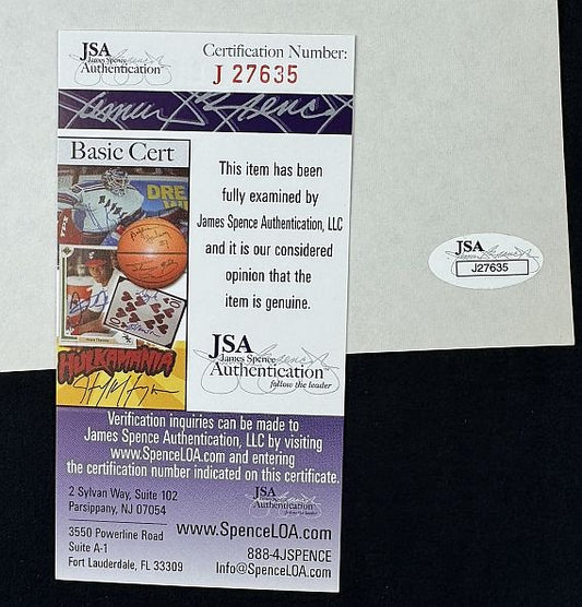 Ben Kerner St. Louis Hawks NBA Owner Signed AUTO Letter on Hawks NBA letterhead JSA COA