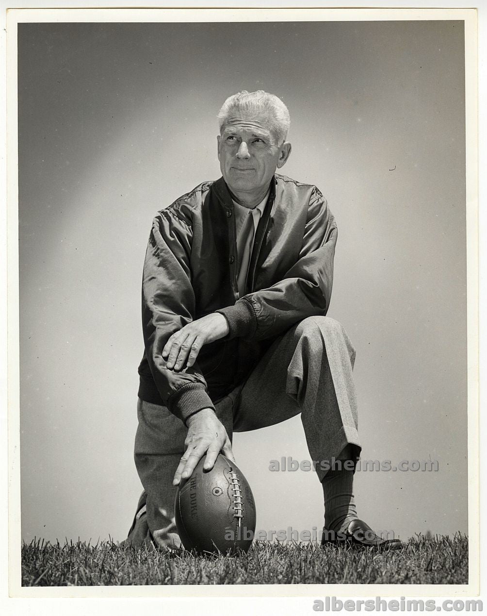 Buck Shaw 1950s Original TYPE I Photo – Cal Pictures as Head Coach of SF 49ers