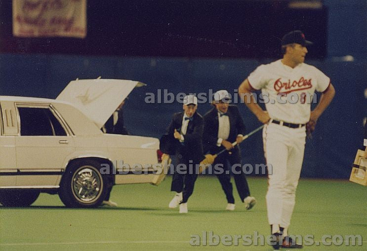 1991 All-Star Game Cal Ripken Jr. & the Grounds Crew Original Snapshot TYPE I Photo #1