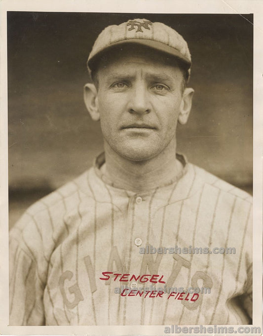 Circa 1922-23 Casey Stengel New York Giants Early Image Breathtaking Original TYPE I Photo
