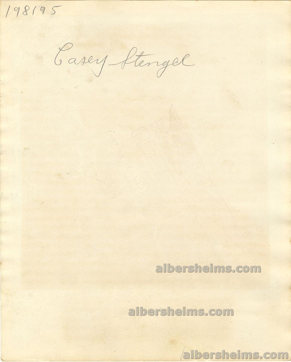 Circa 1922-23 Casey Stengel New York Giants Early Image Breathtaking Original TYPE I Photo