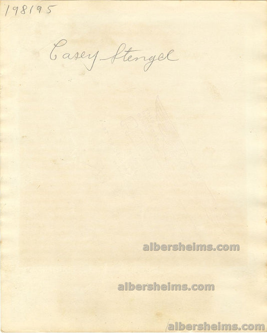 Circa 1922-23 Casey Stengel New York Giants Early Image Breathtaking Original TYPE I Photo