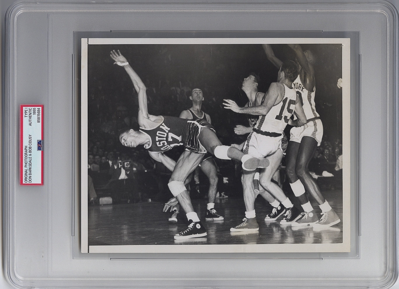 1955 Boston Celtics Don Barksdale 1st Black NBA All-Star Original TYPE I Photo PSA/DNA