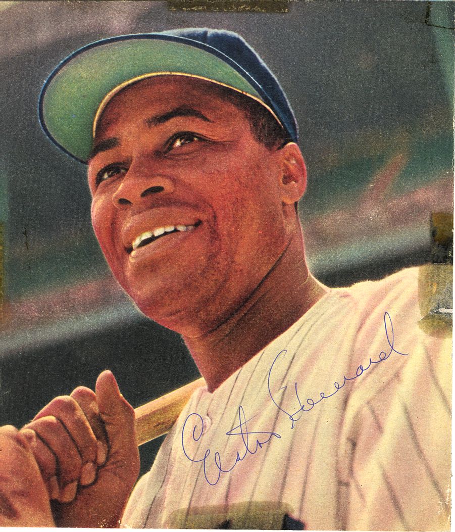 Elston Howard Signed AUTO Sport Magazine Photo 1950s NY Yankees Star D.1980
