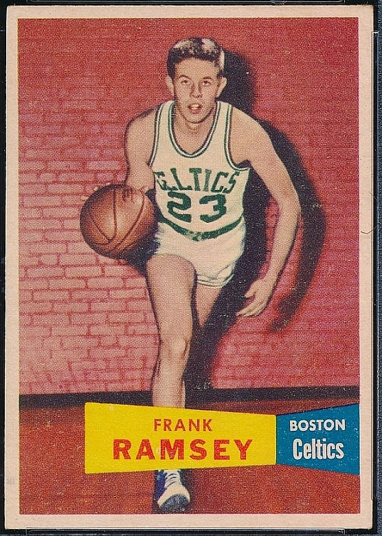 1950s Boston Celtics HOFer – Frank Ramsey Rookie Card Image Original TYPE I Photo PSA/DNA