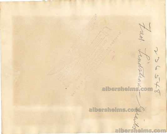 1920s Freddie Lindstrom New York Giants Baseball HOF Horizontal Fielding Pose Original TYPE I Photo