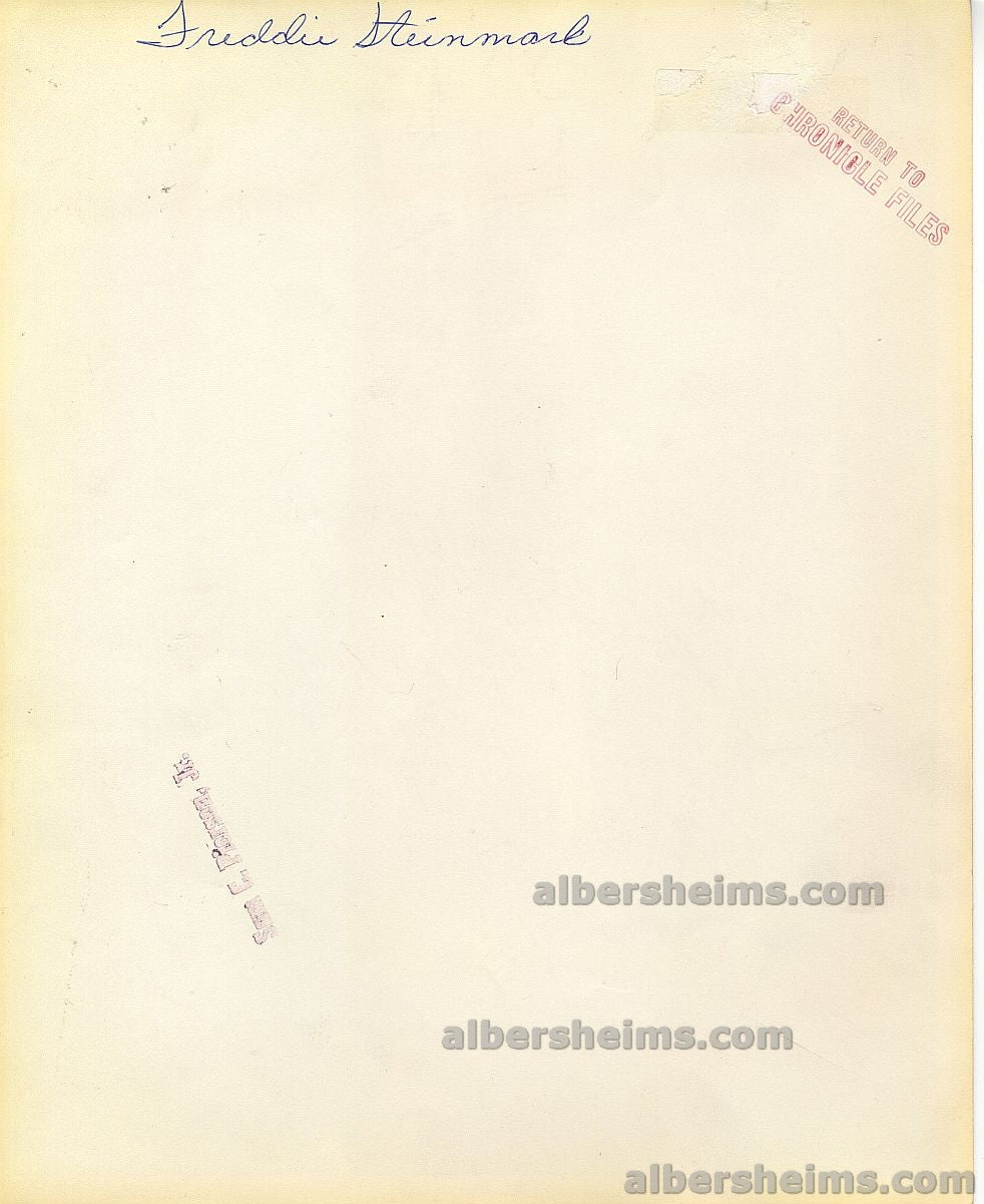 Freddie Steinmark & James Street 1970 Cotton Bowl “My All American” Touching Tragic TYPE I Original Photo