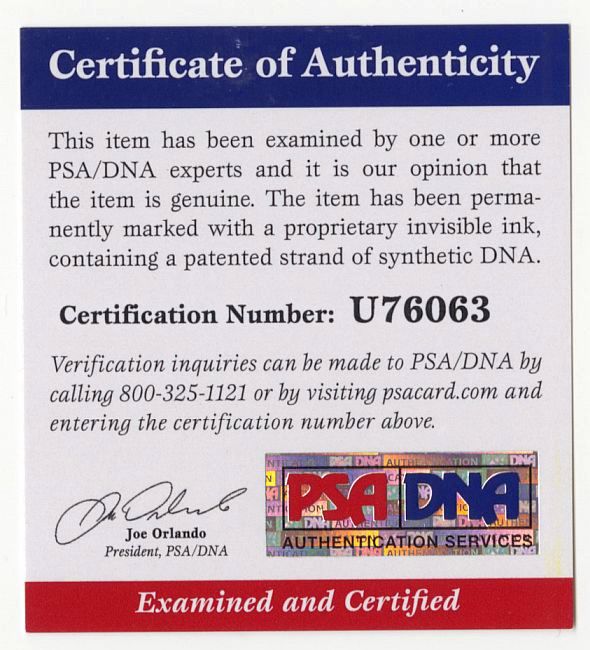 Glenn Burke Signed AUTO Original TYPE I Photo Dodgers “High Five” PSA/DNA COA